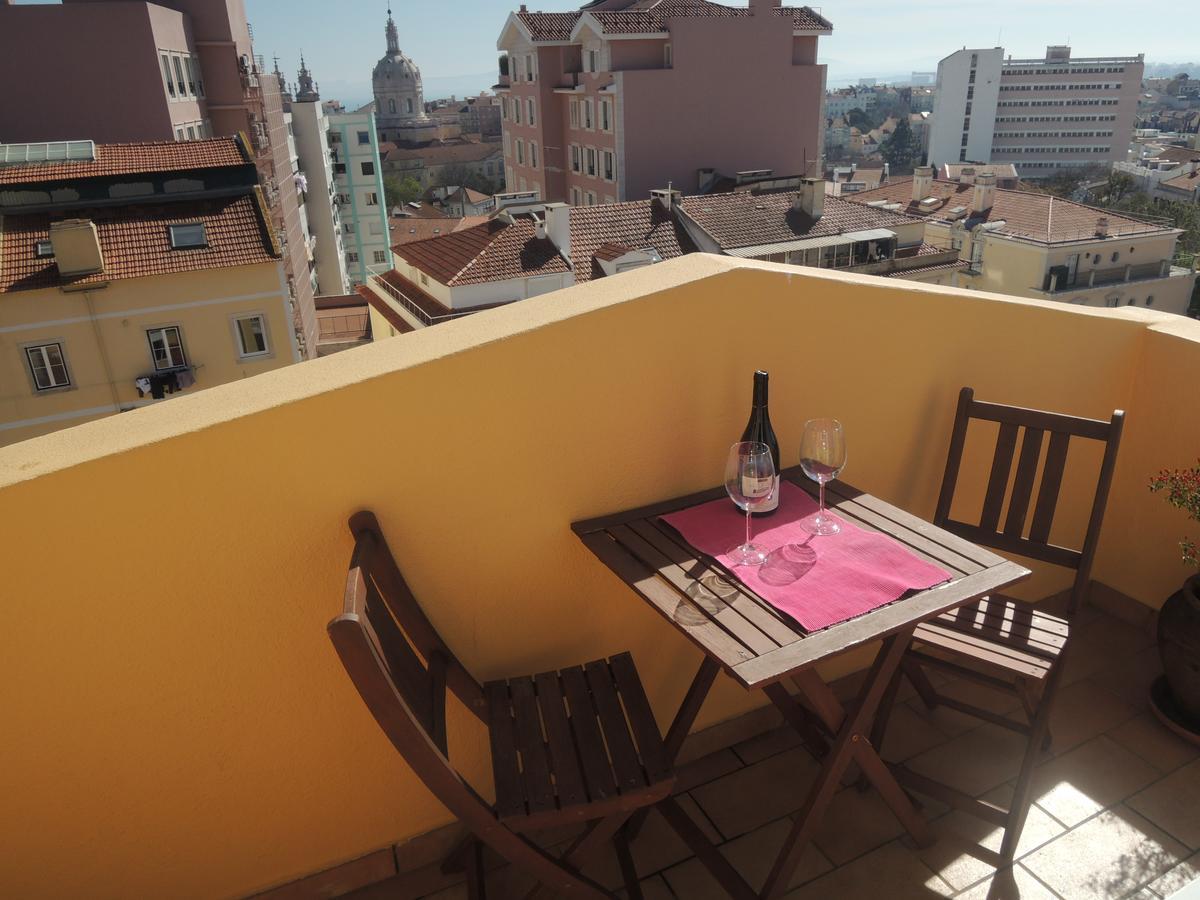 Ferienwohnung Campo De Ourique Premium Lissabon Exterior foto